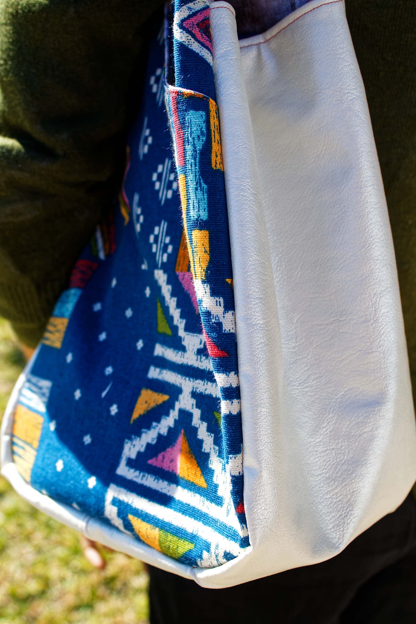 Bold Geometric Navy 