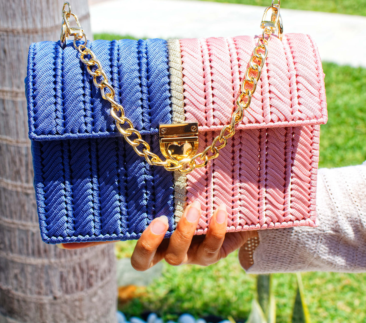 Cobalt & Blush 