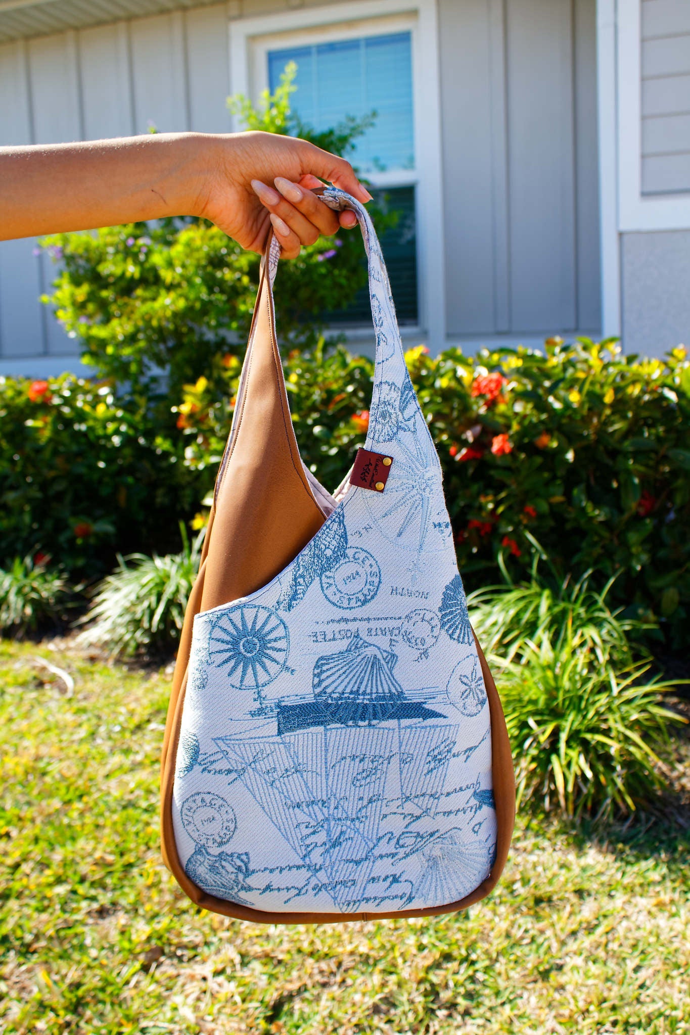 Coastal Toile Blue 