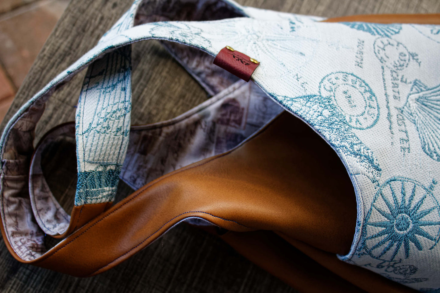 Coastal Toile Blue 