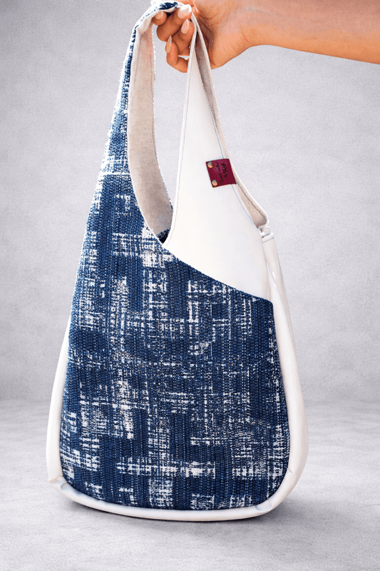 Textured Indigo Weave 