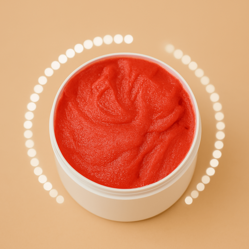 Foaming Sugar Scrub with Pink Clay 