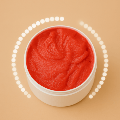 Foaming Sugar Scrub with Pink Clay 
